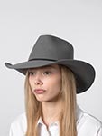 Шляпа BAILEY арт. W26R03 DURANGO (серый)
